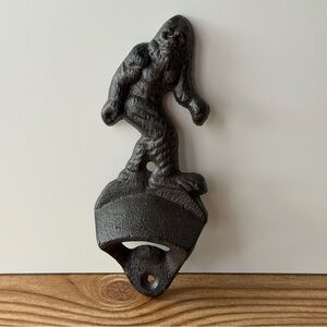 Sasquatch Big Foot Wall Mounted Heavy Cast Iron Bottle Opener